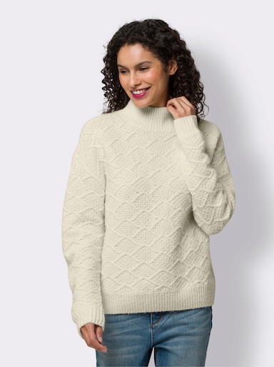 heine Strickpullover - champagner
