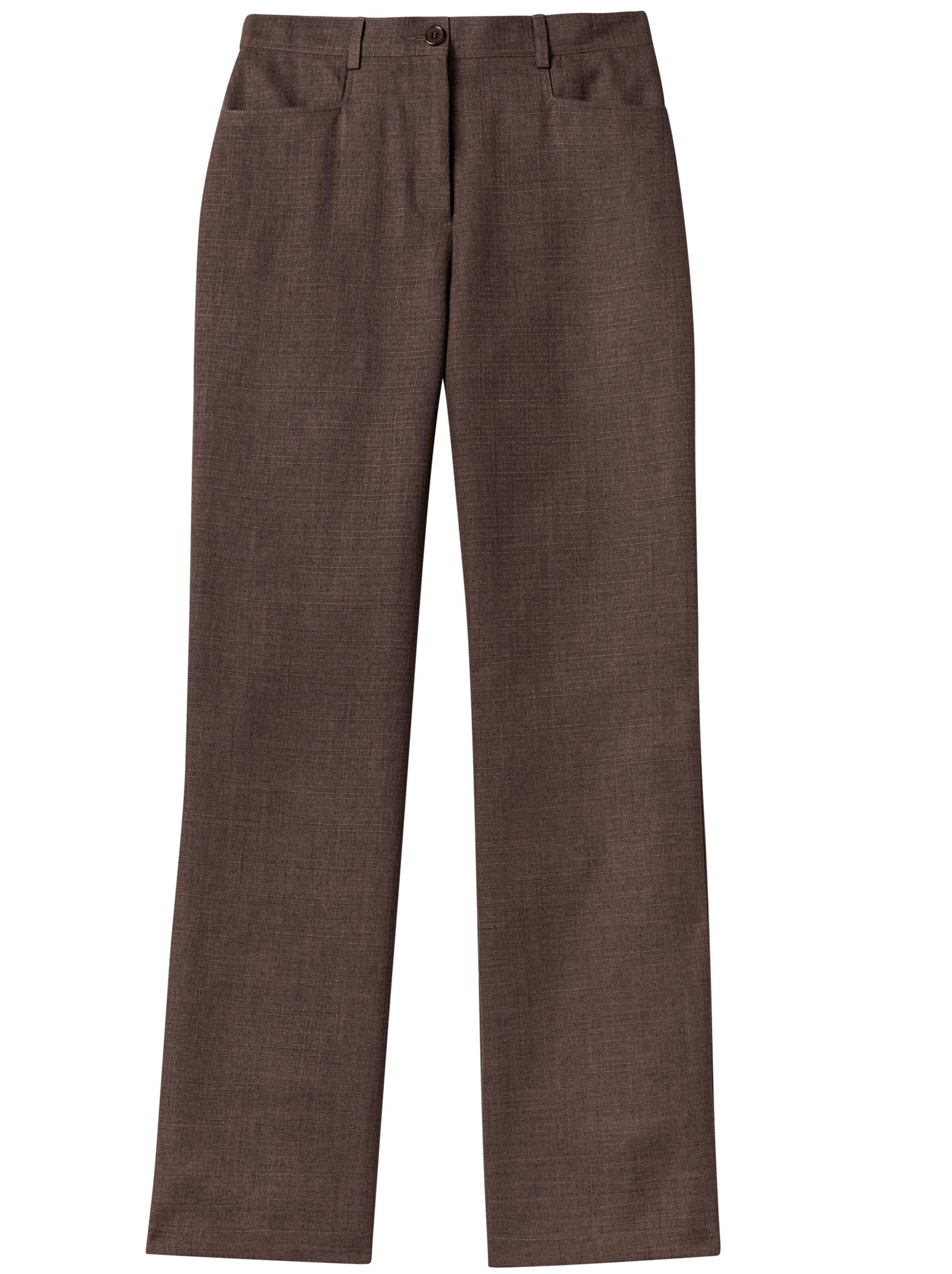 Hose - braun-meliert