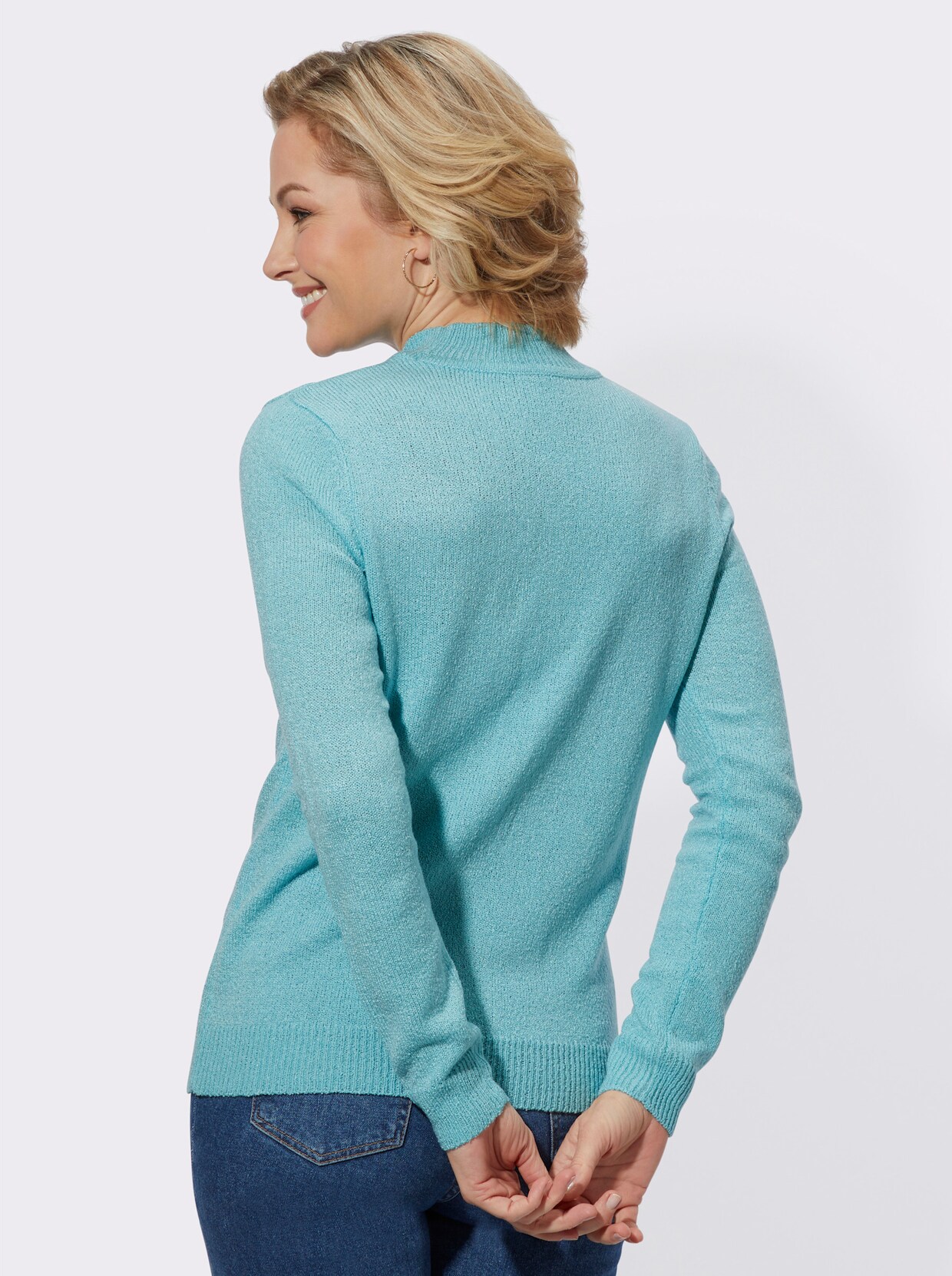 Pullover - aquamarin