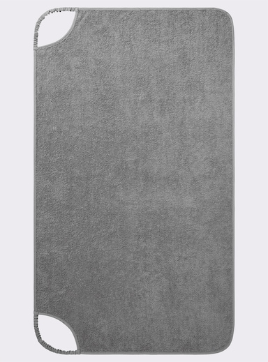 wäschepur Serviette de bain multifonction - gris pierre