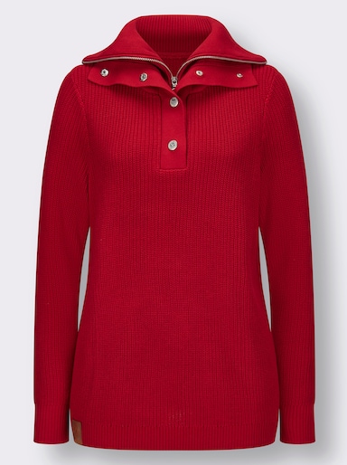 Strickpullover - rot