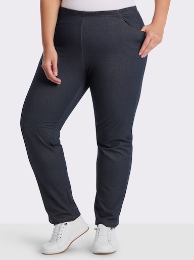 Freizeithose - jeansblau