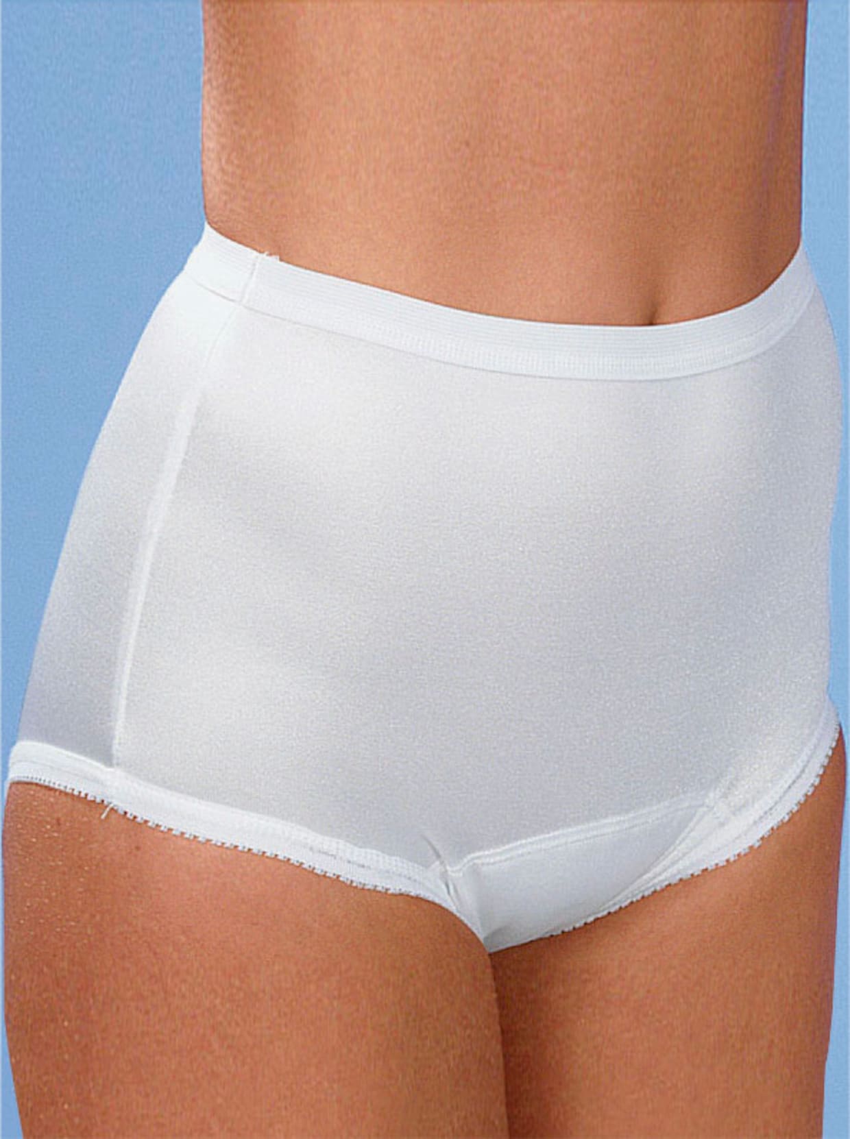 Tvarující inkontinenční kalhotky - bílá