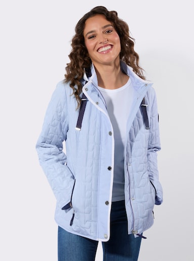 Steppjacke - hellblau