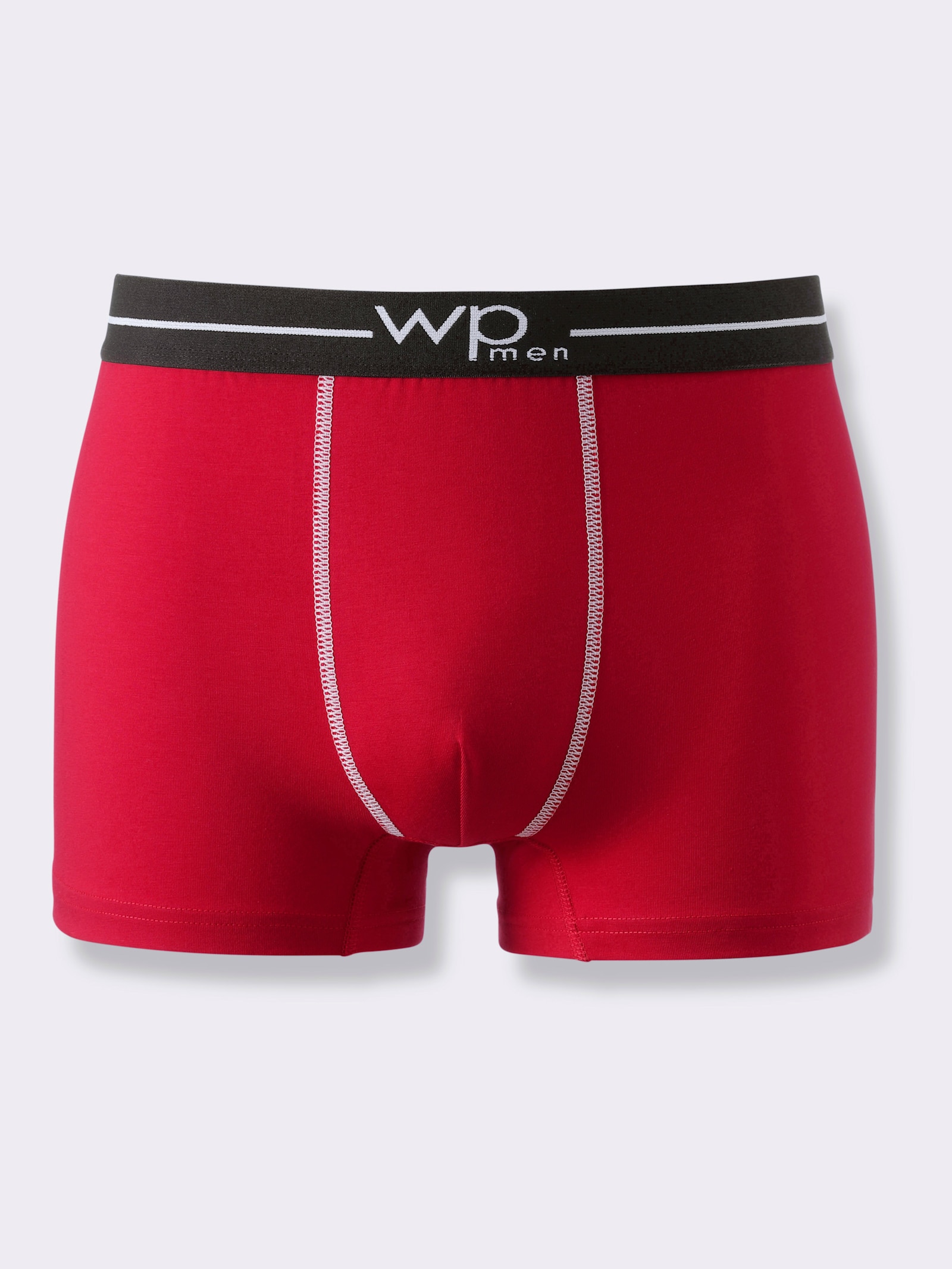 wäschepur men Pants - royalblau + rot + schwarz