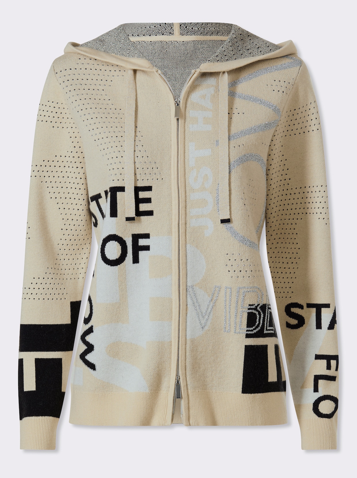 heine Strickjacke - sand