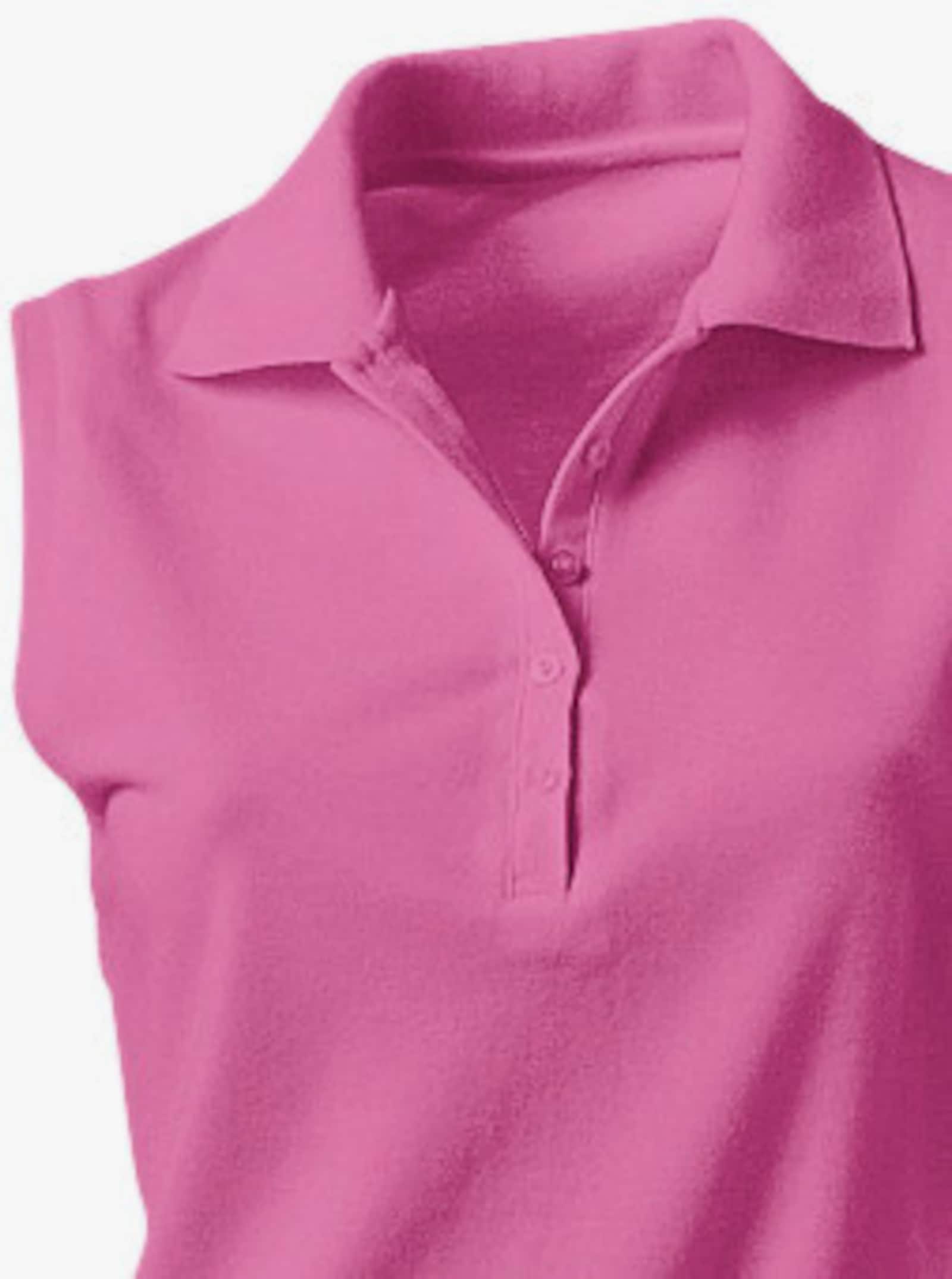 heine Poloshirt in Pikee-Qualität - pink