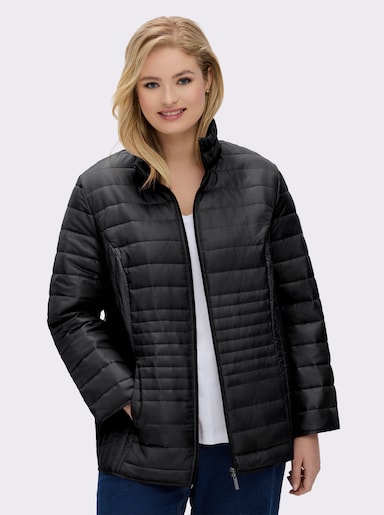 Steppjacke - schwarz
