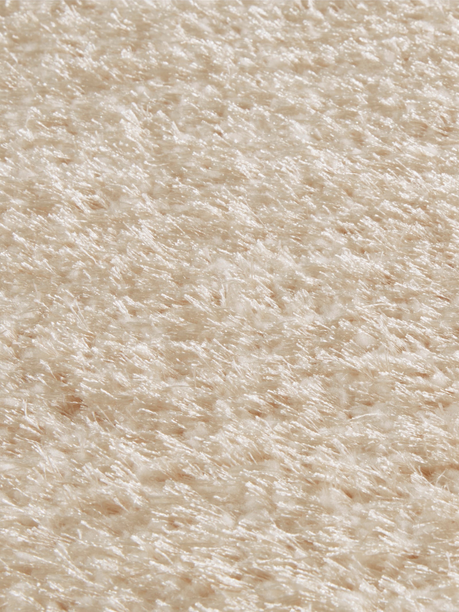 heine home Hochflorteppich - creme