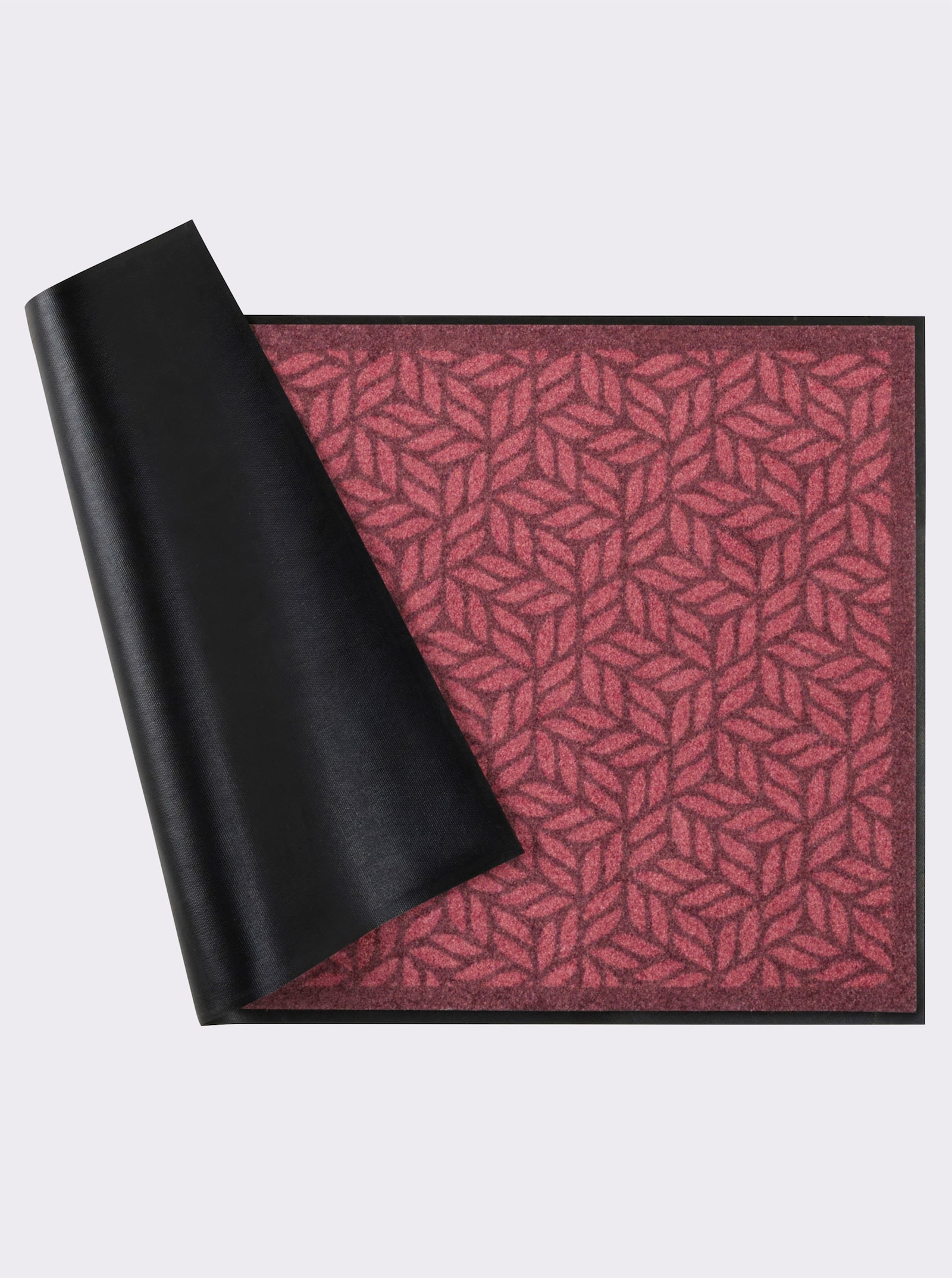 Salonloewe Fußmatte - dunkelrot