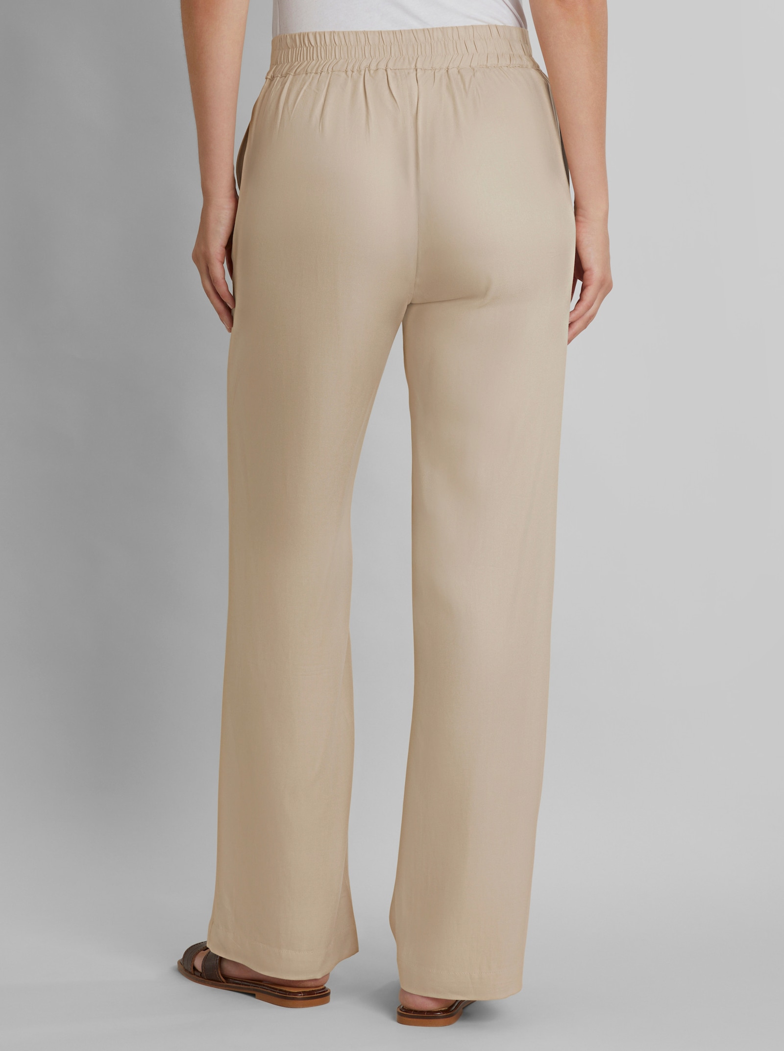 heine Hose mit Dehnbund - sand