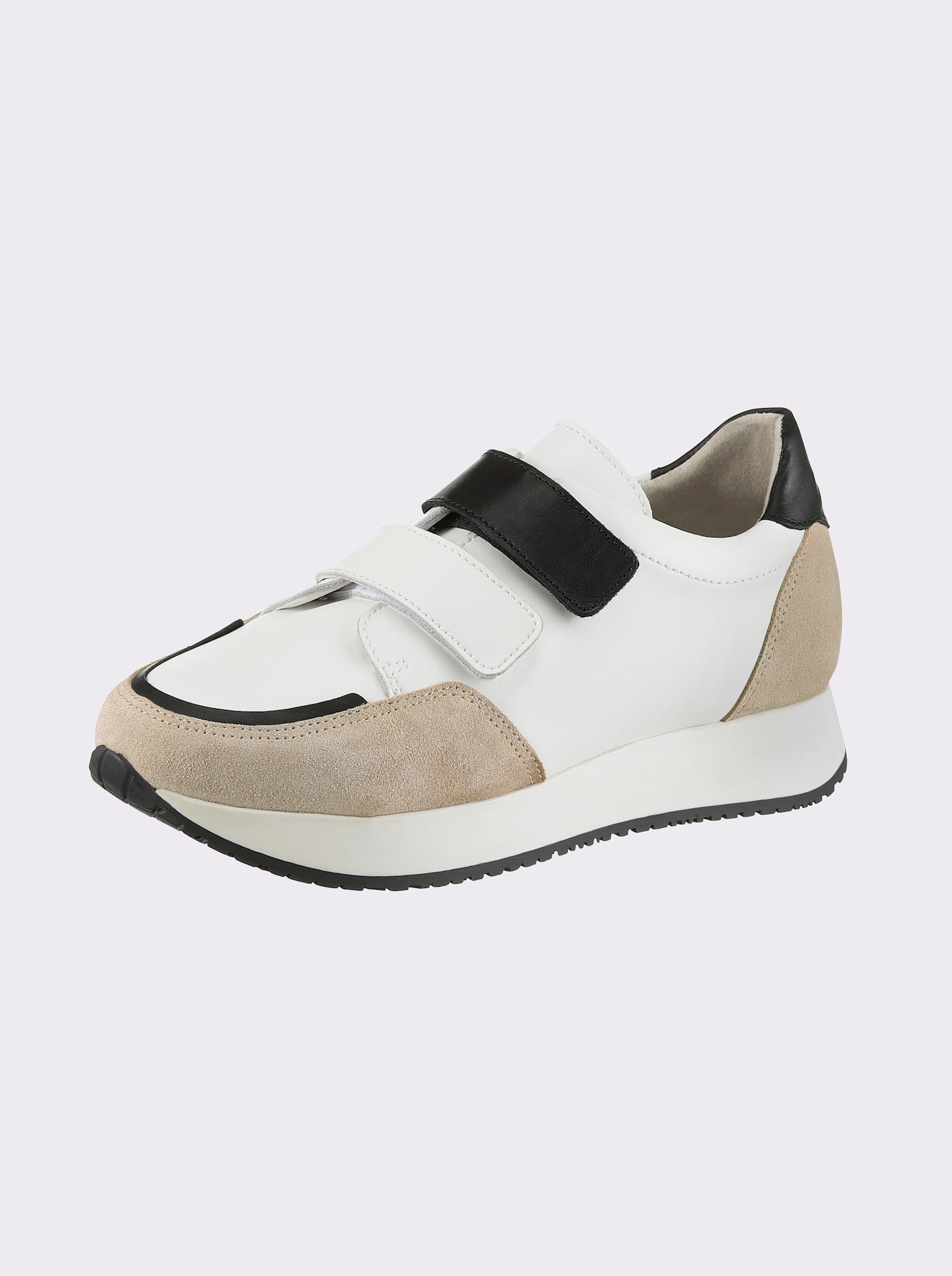 heine Sneaker - weiß-schwarz