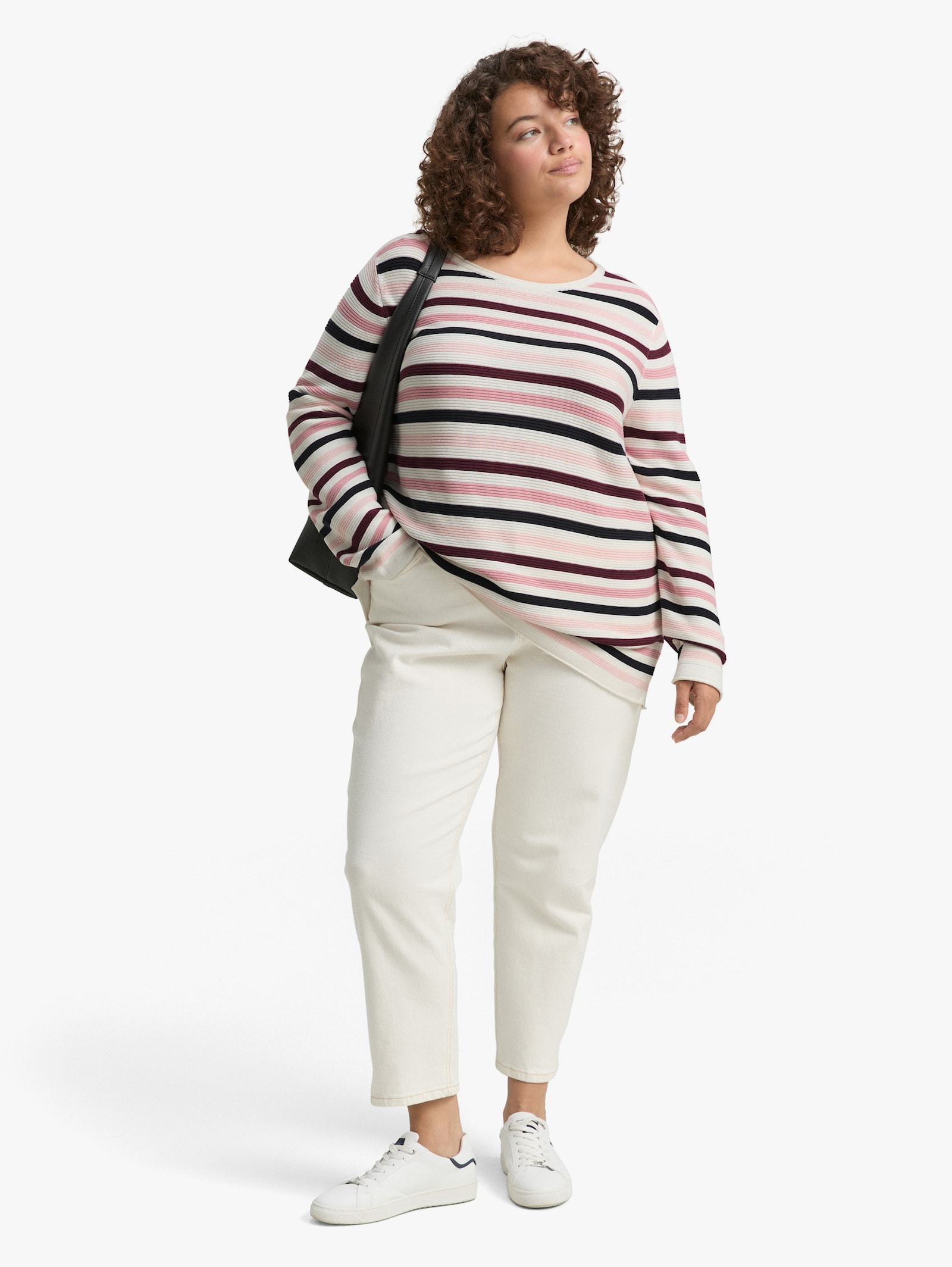 Strickpullover - rose ottoman knit