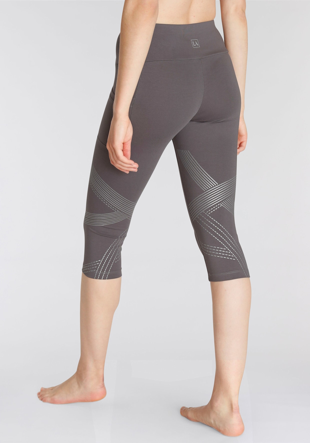 LASCANA ACTIVE legging corsaire - taupe