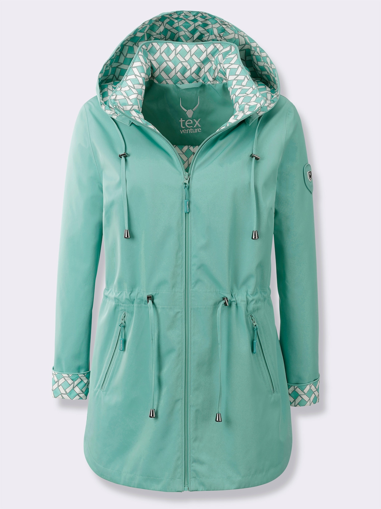 Funktionsjacke - blaugrün