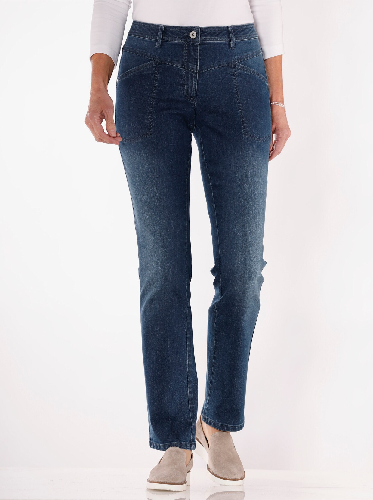 jeans - blue-stonewashed