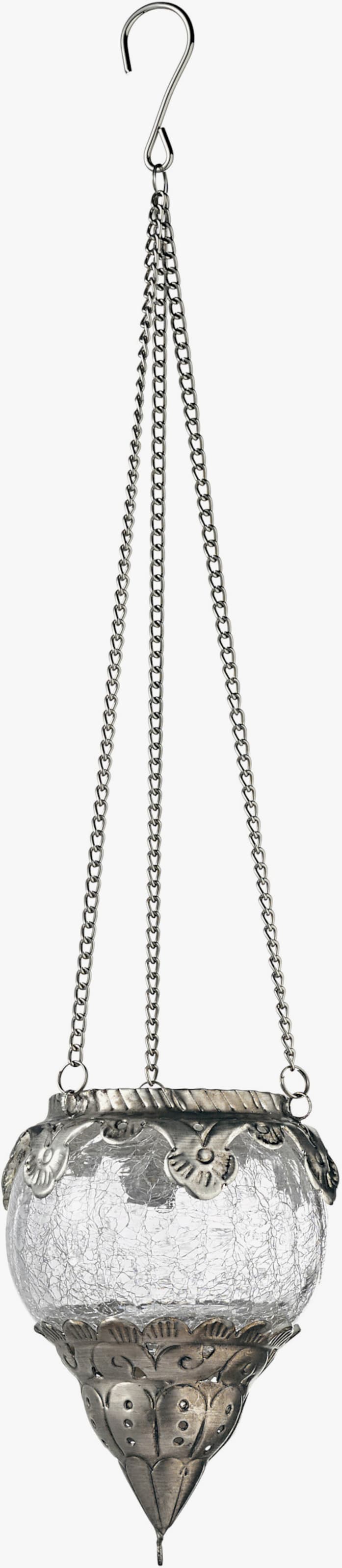 heine home Hängeampel - antiksilberfarben