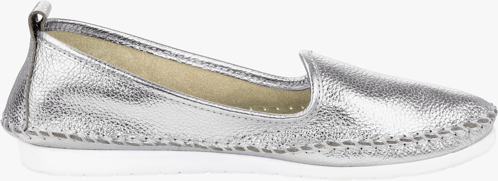 Andrea Conti Slipper - silberfarben