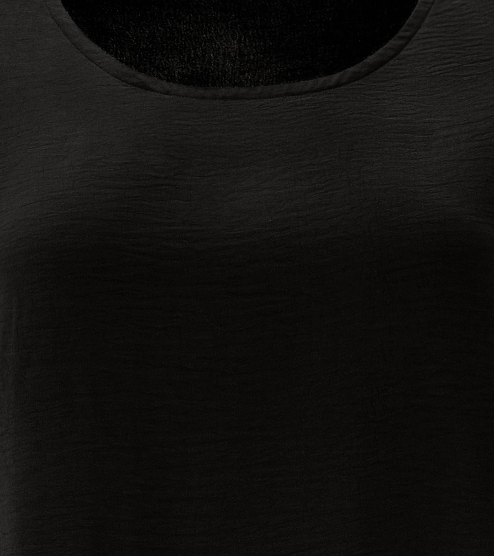 Aniston PLUS Schlupfbluse - schwarz