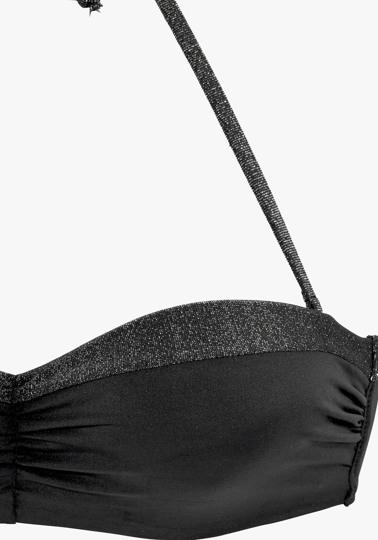 JETTE Bandeaubikini met beugel - zwart