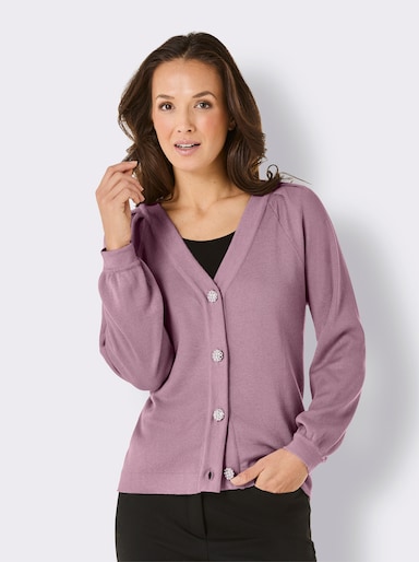 CREATION L PREMIUM Strickjacke - mauve