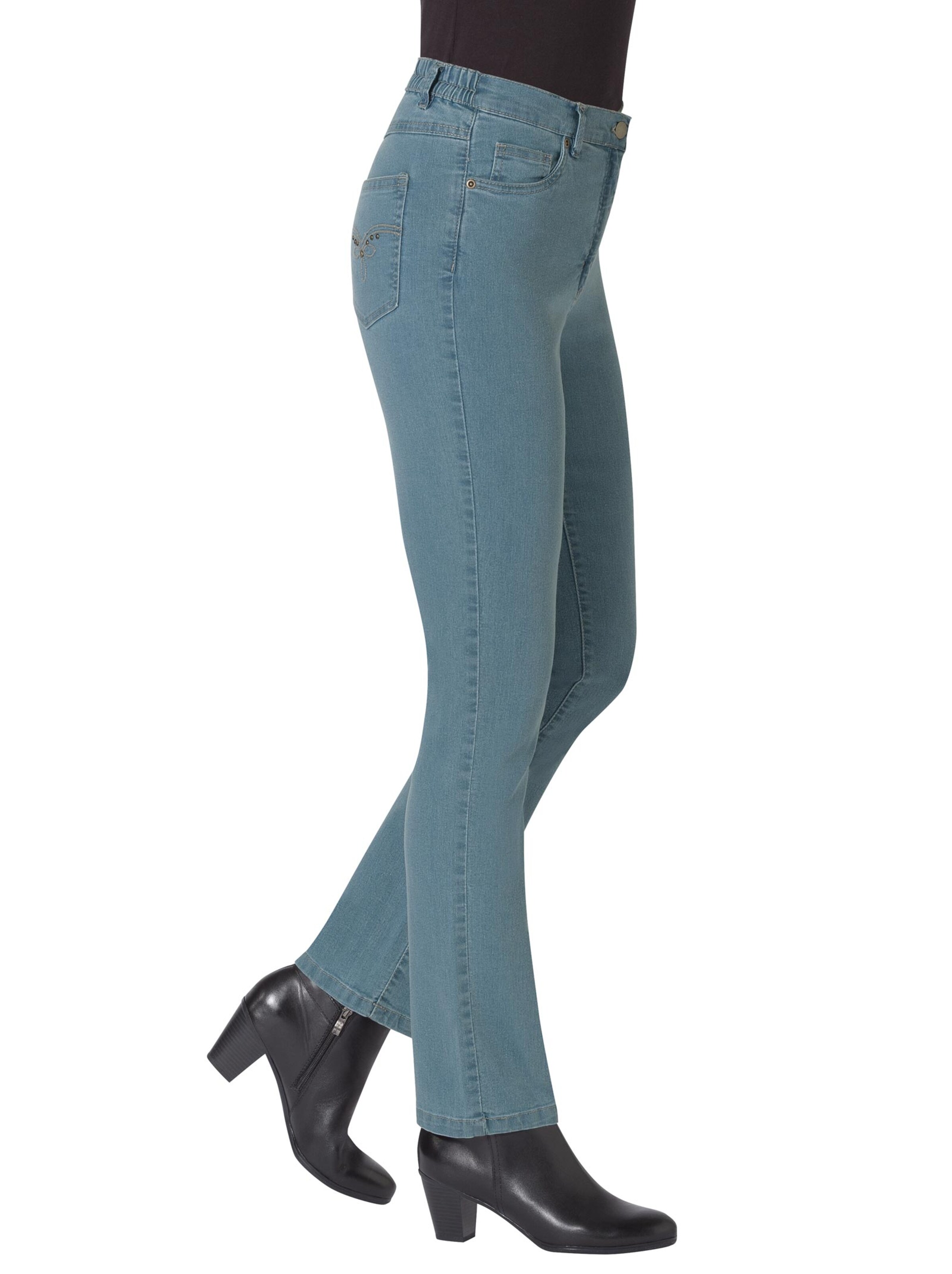 Jeans - blue-bleached