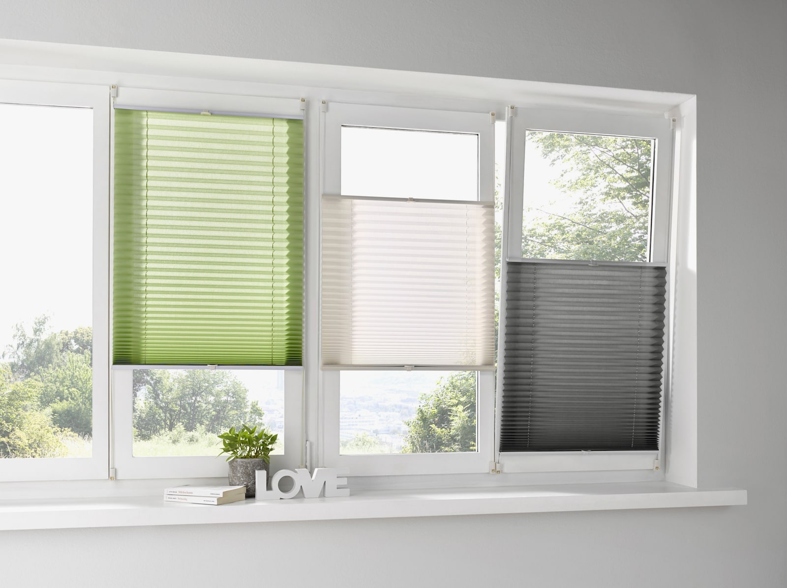 heine home Plissee-Jalousie - weiß