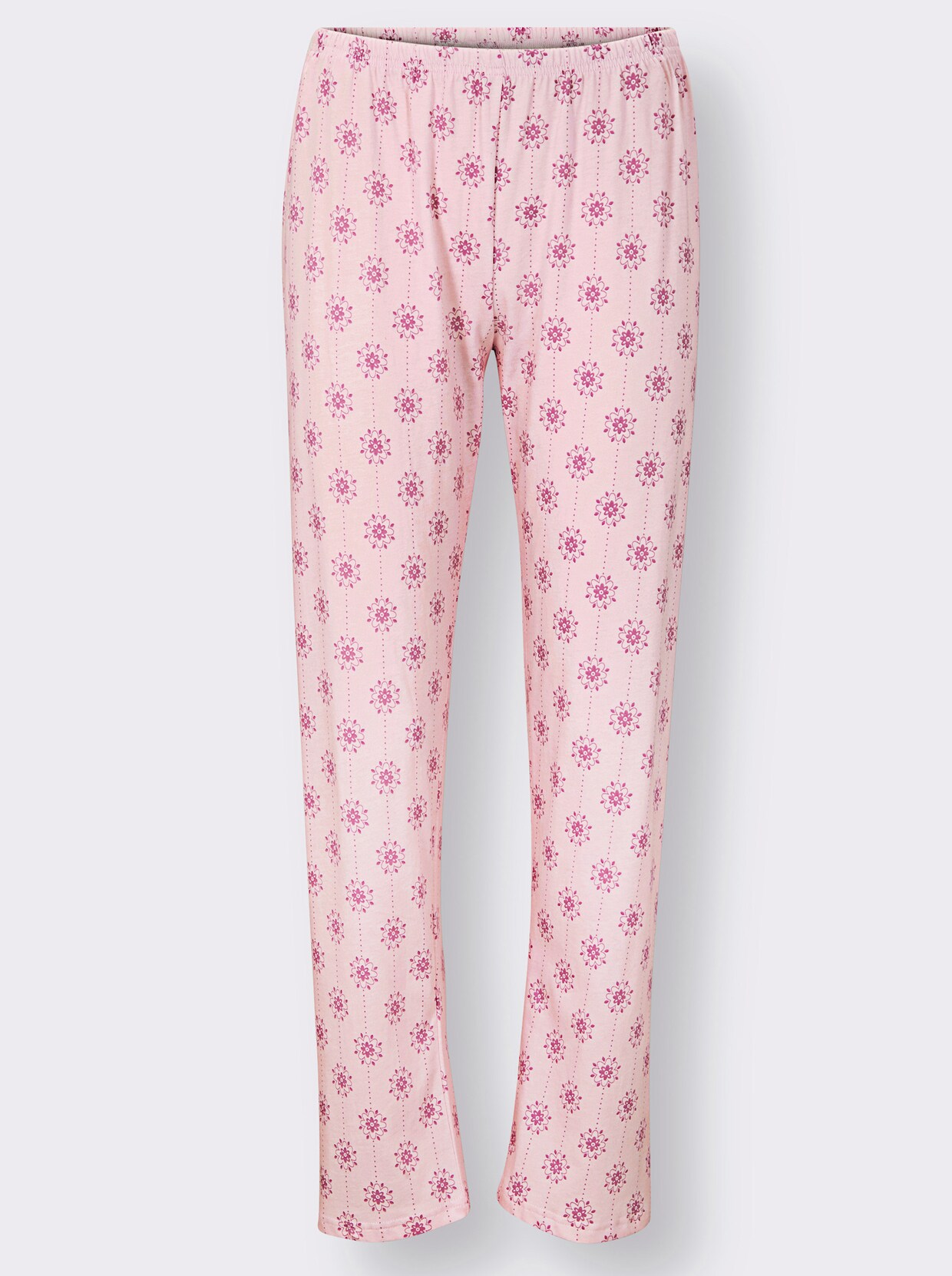 wäschepur Schlafanzug - rosé-bedruckt
