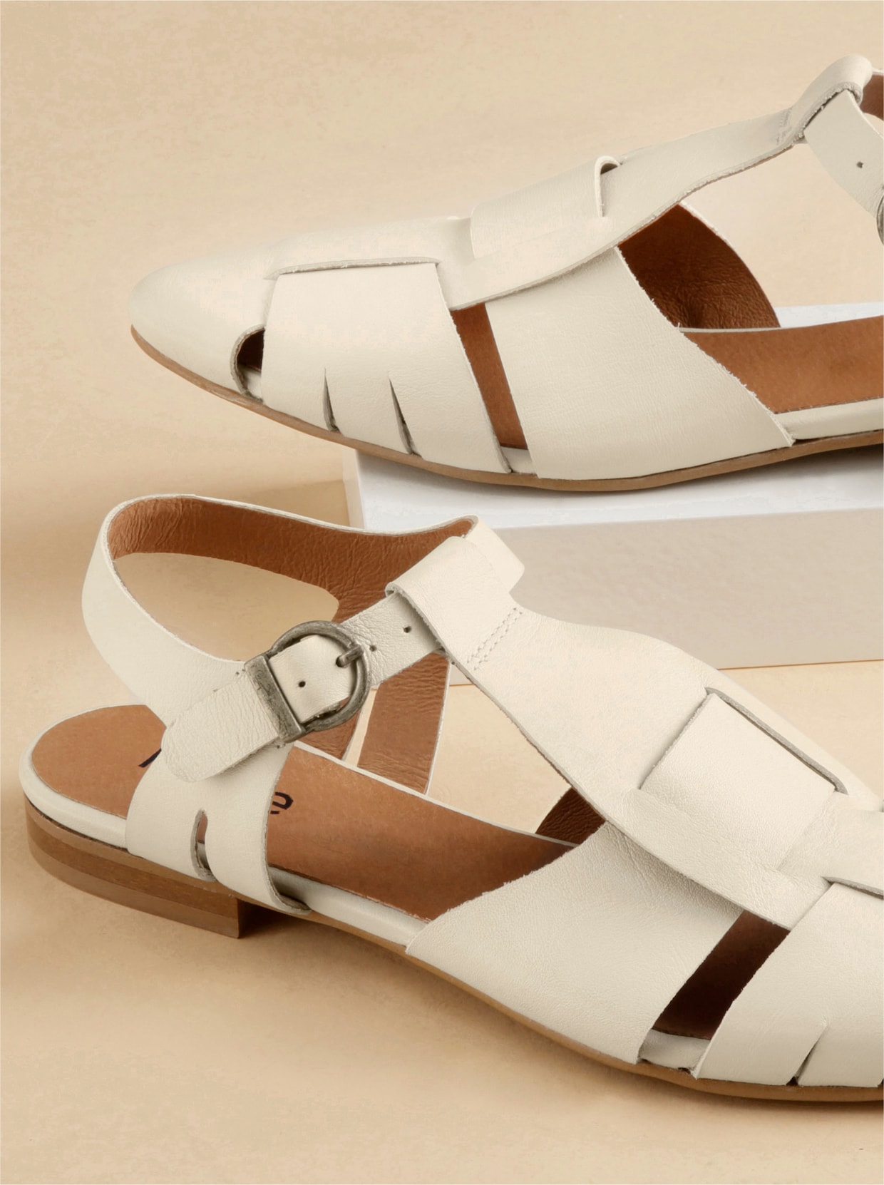 heine slipper - ecru