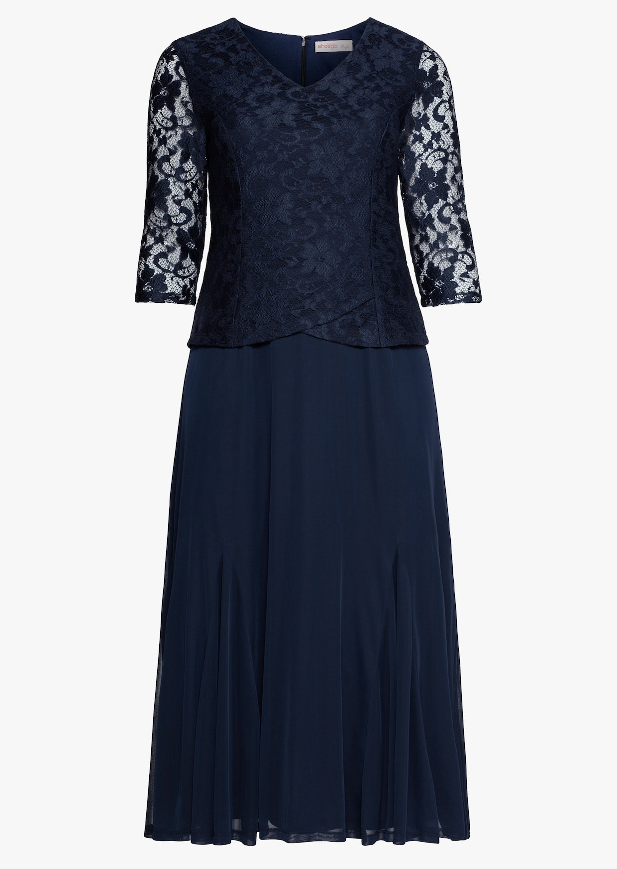 sheego Abendkleid - marine