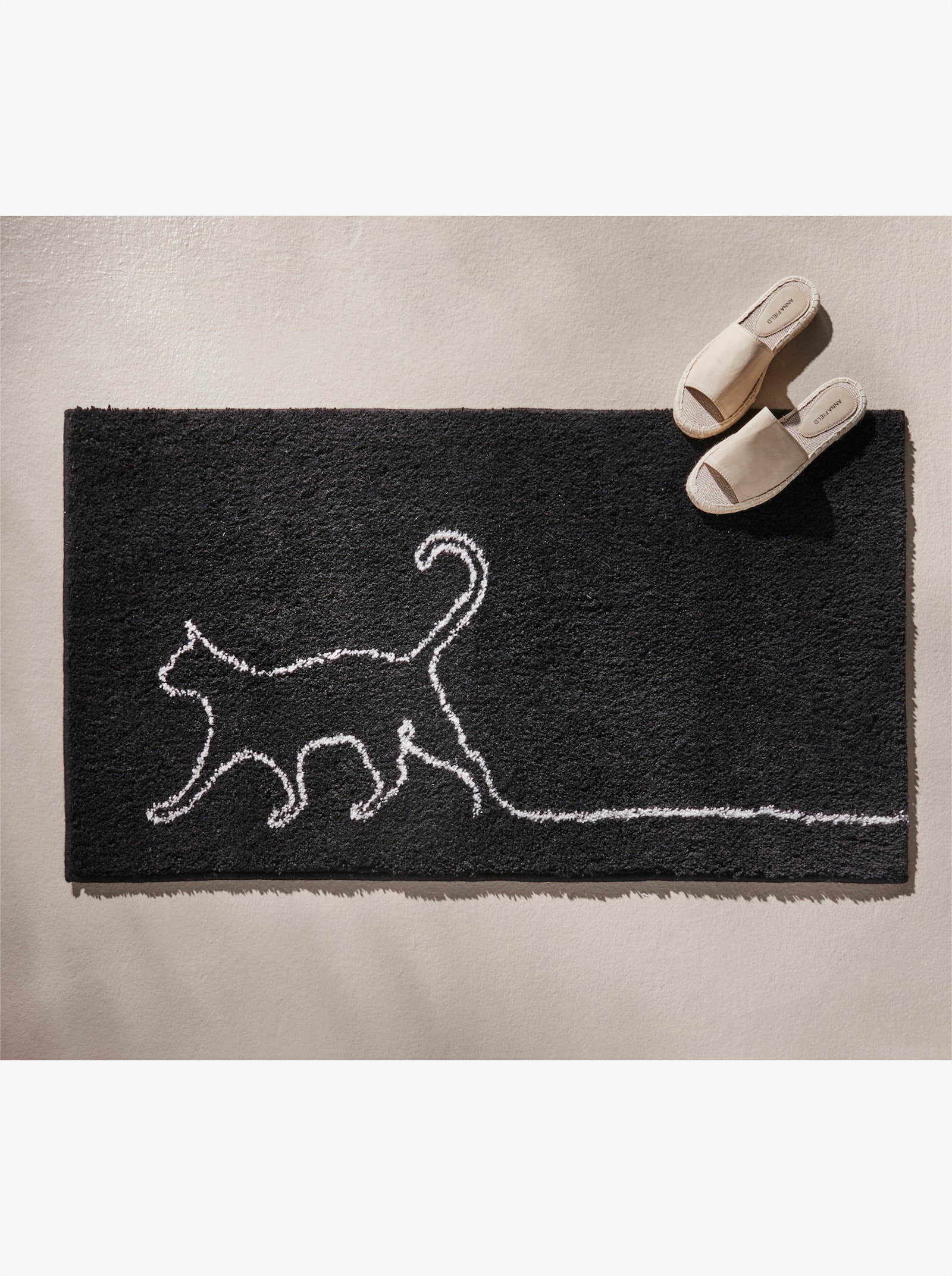 Grund Badematte - schwarz