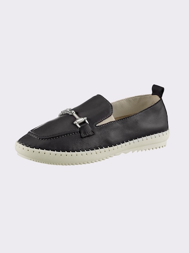 heine Slipper - schwarz