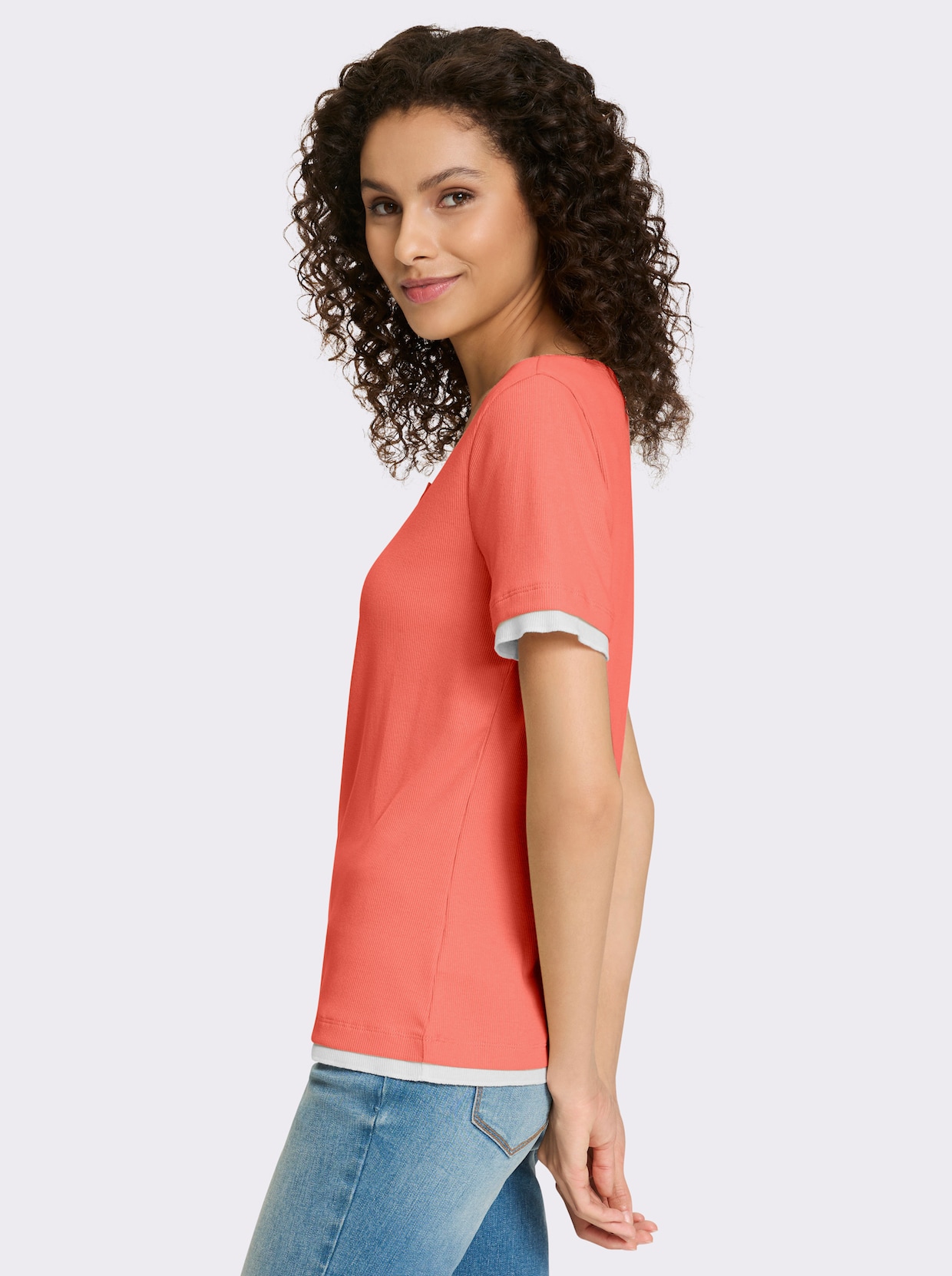 heine Shirt - koralle