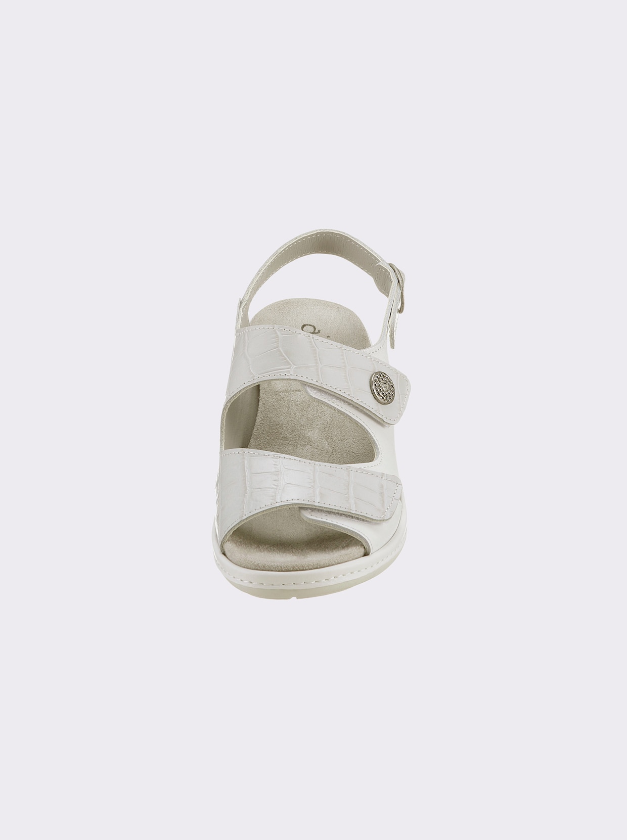 airsoft comfort+ Sandalette - weiß