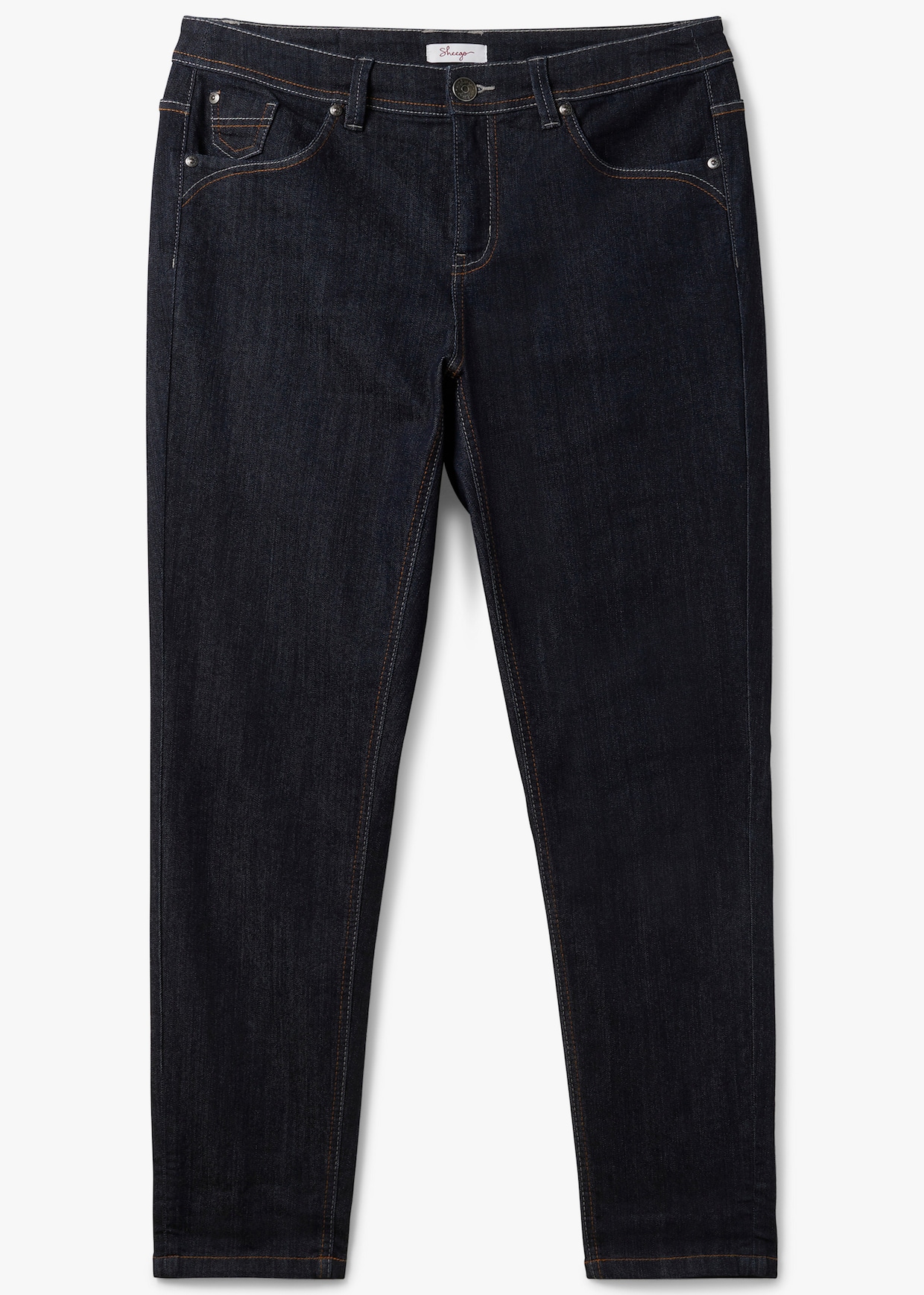 sheego jeans - blue black denim