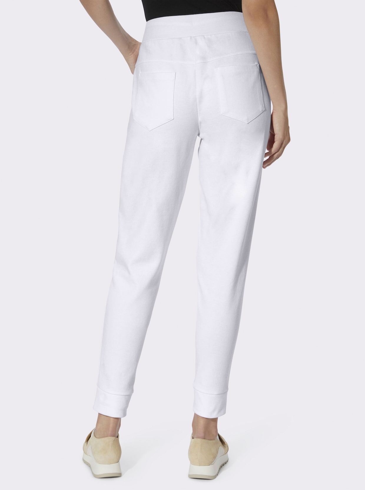 heine Jersey pantalon - wit