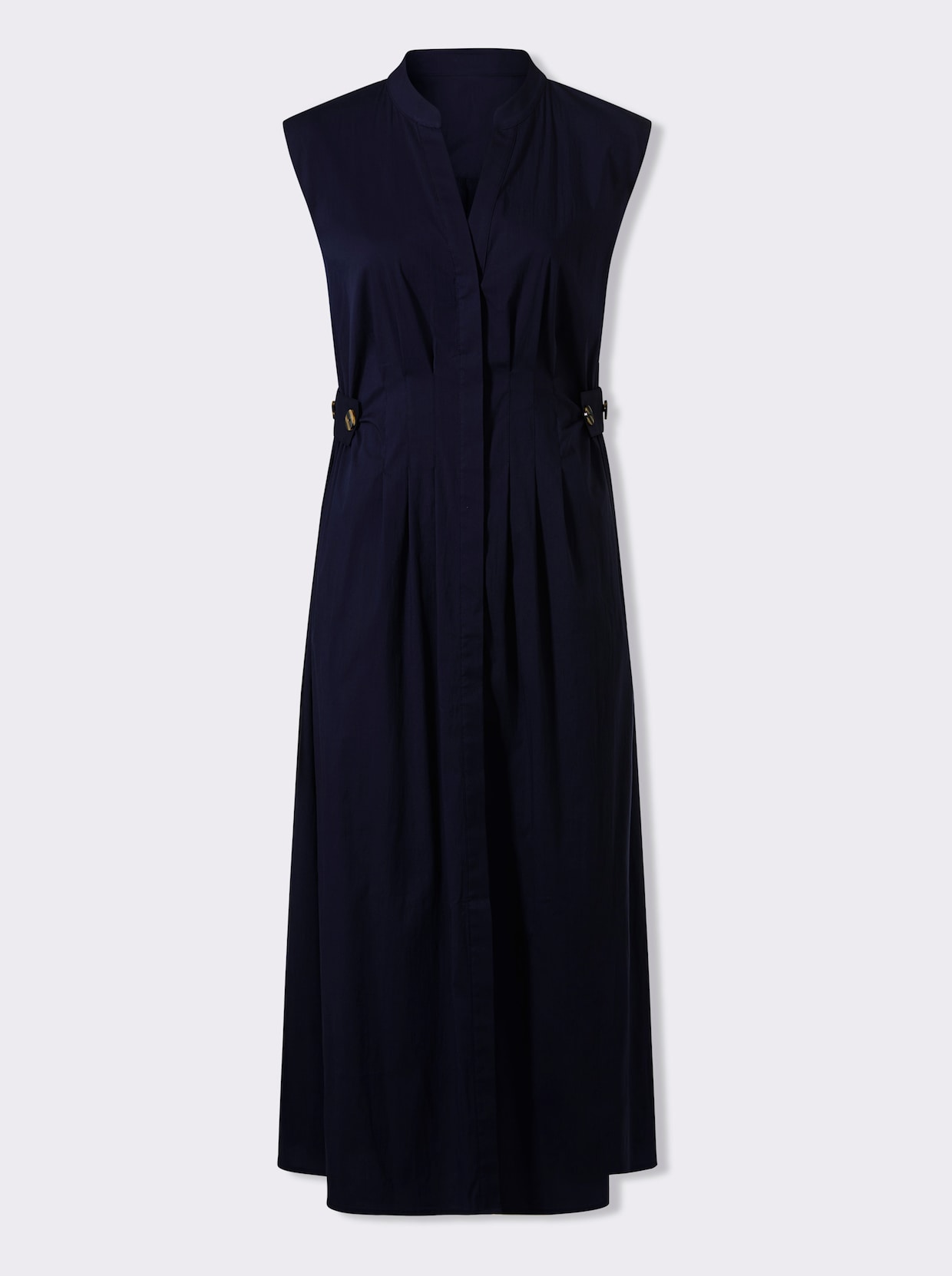 heine Webkleid - marine