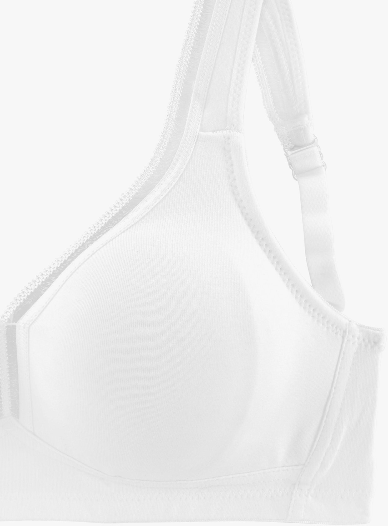 petite fleur Soutien-gorge spécial T-shirt - marine + blanc