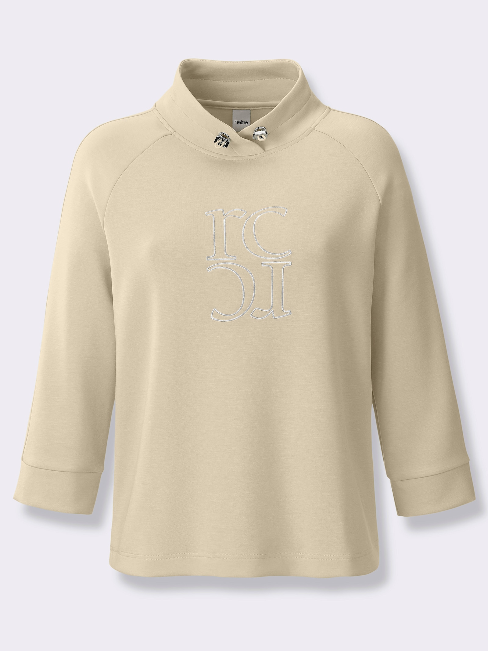 heine Sweatshirt mit 3/4-Arm - sand