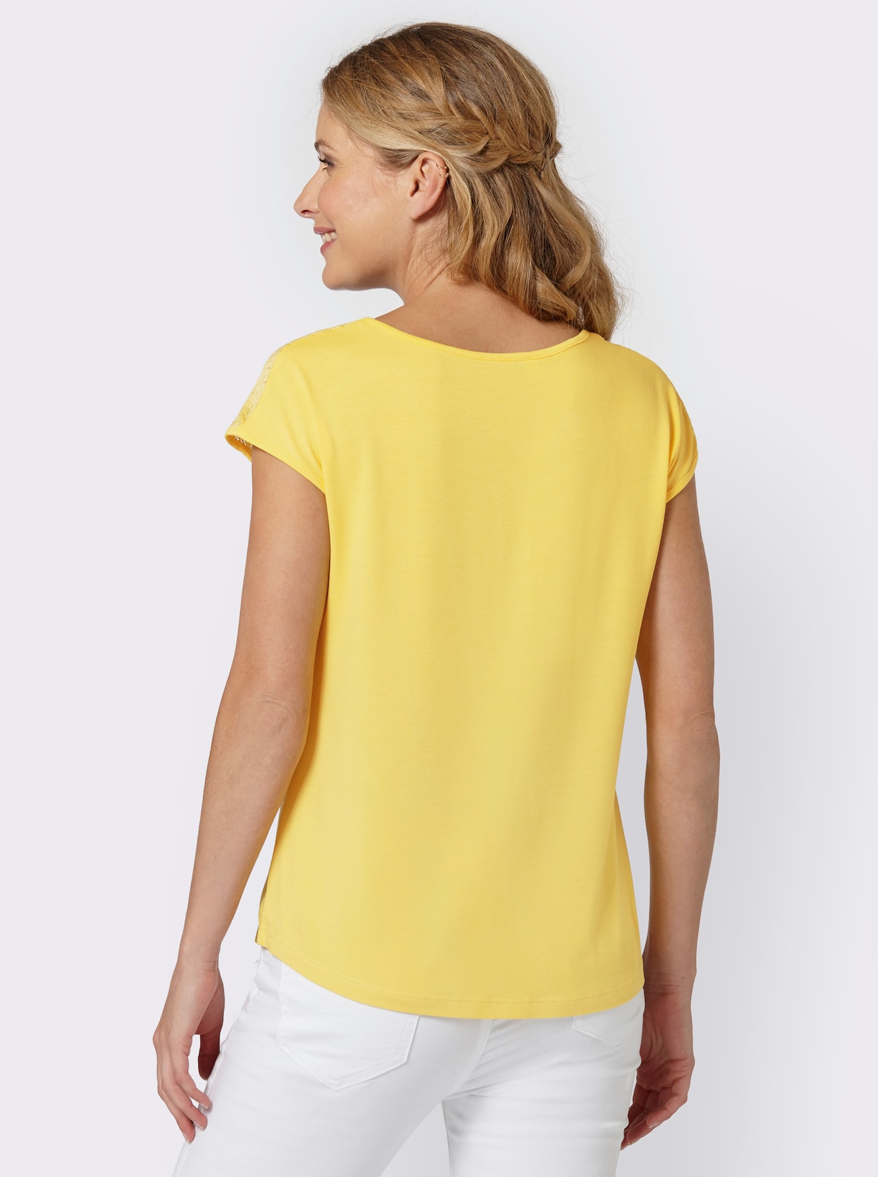 V-Shirt - gelb