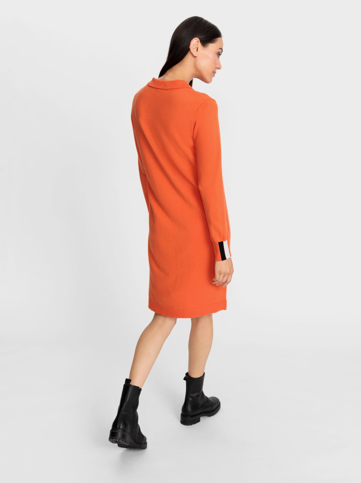 heine Strickkleid - orange