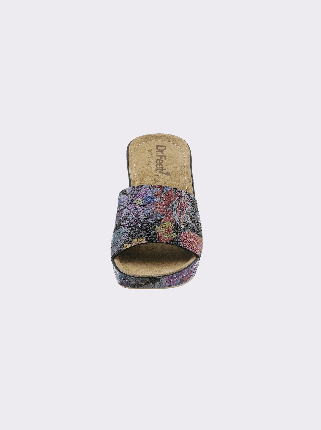 Dr. Feet Mules - noir-multicolore