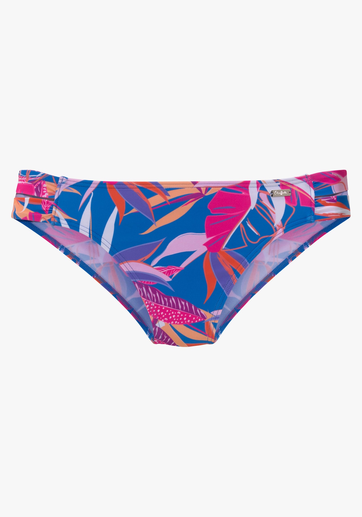 Buffalo Bikinibroekje - blauw/pink bedrukt