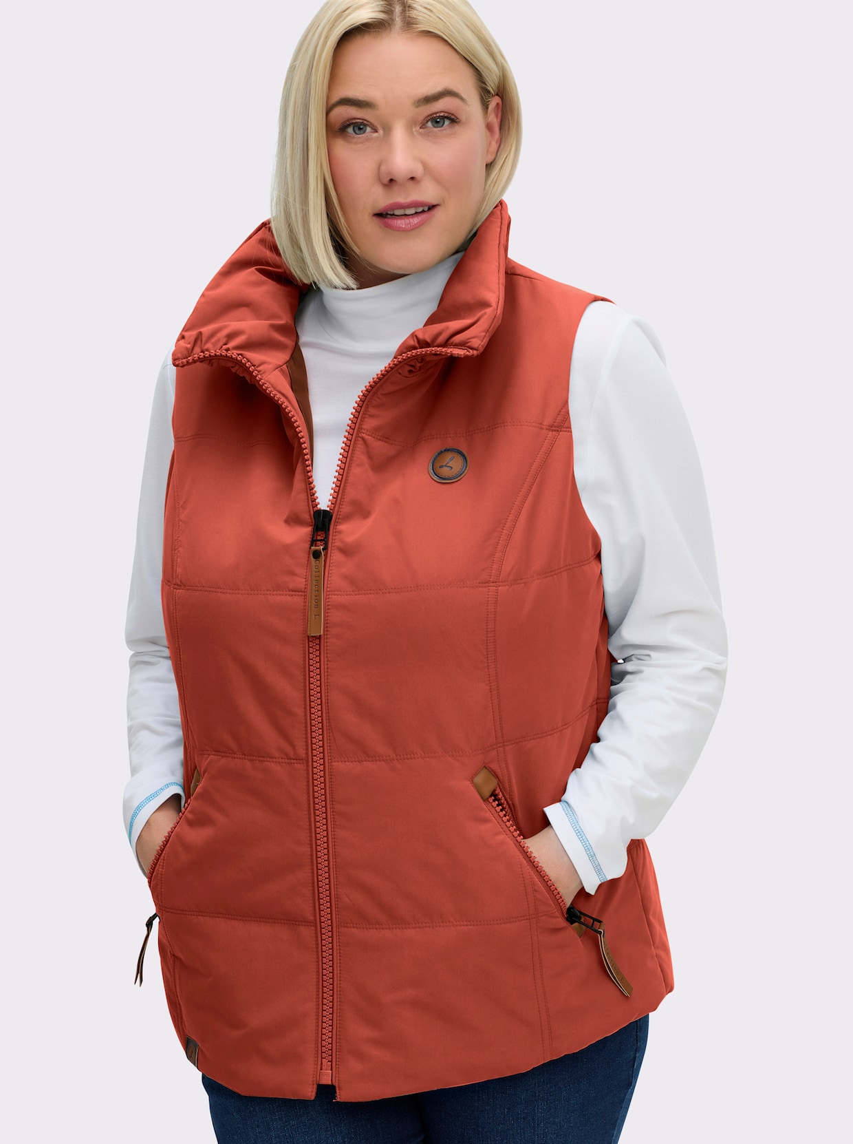 Steppweste in Microfaser-Qualität - terra