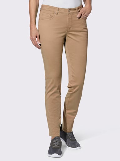 5-Pocket-Hose in Baumwoll-Stretch-Qualität - camel