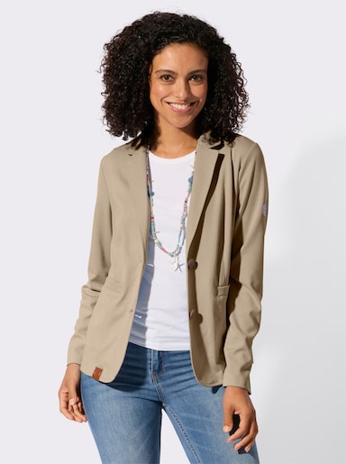 Jerseyblazer - beige