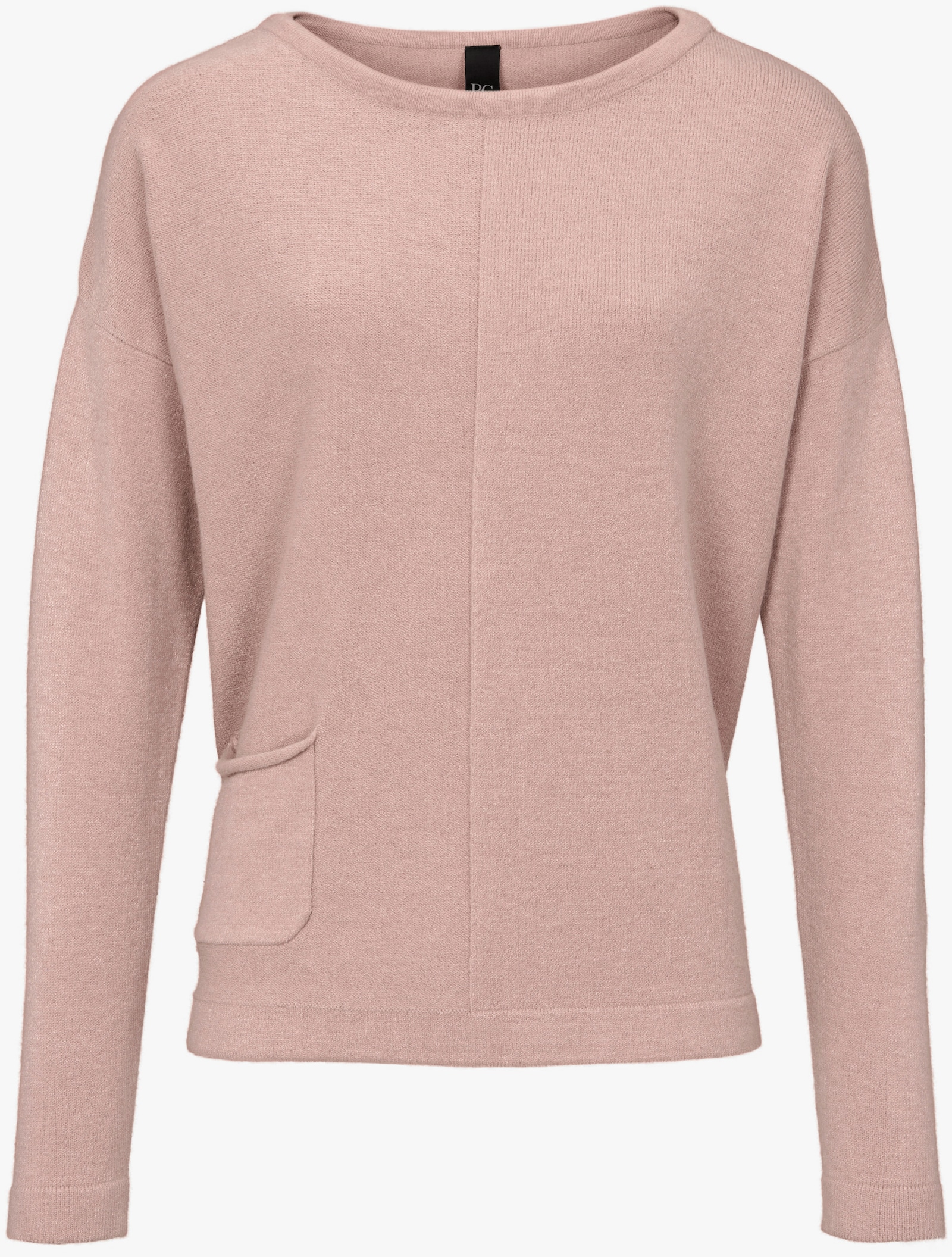 heine Strickpullover mit Effektgarn - rosé