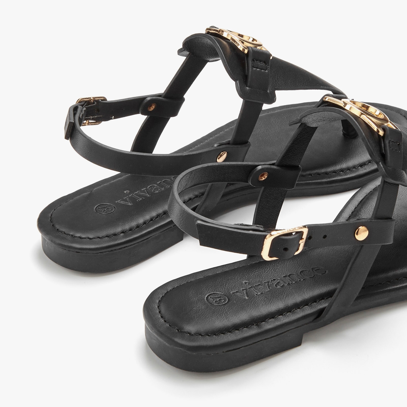 Vivance Teenslipper - zwart