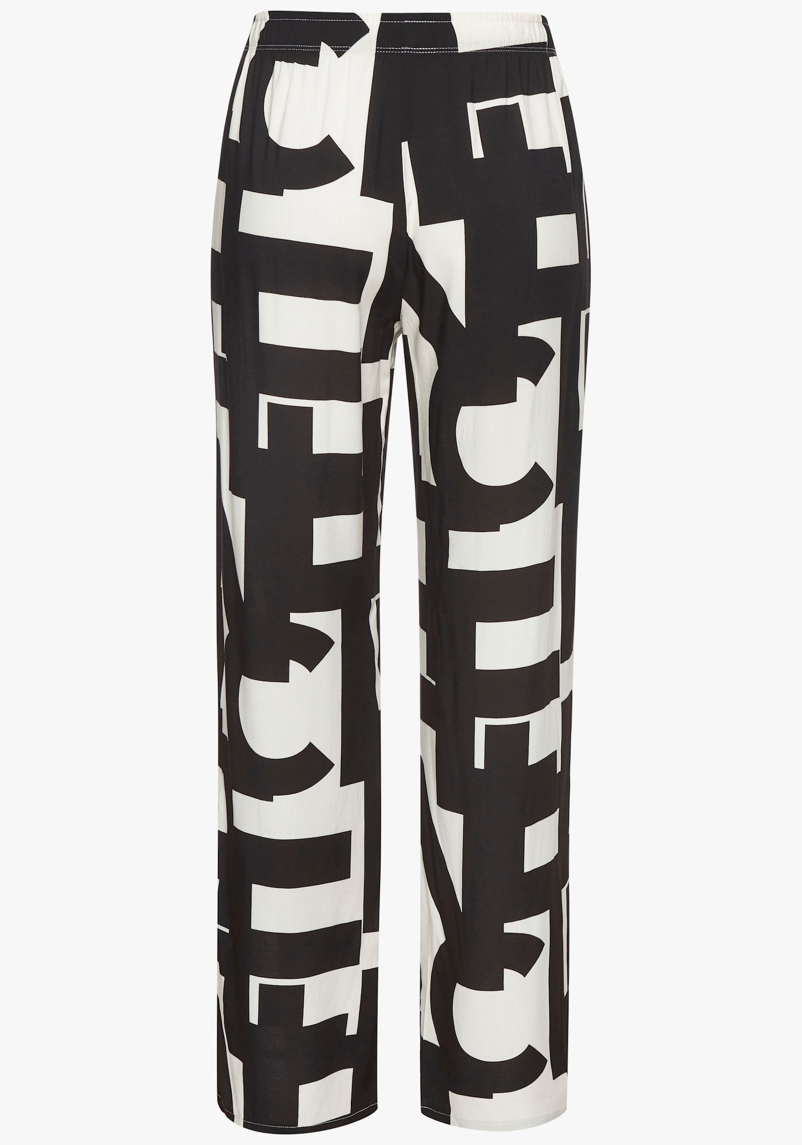 French Connection Bas de pyjama - noir-blanc à motifs