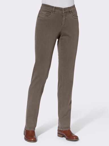 Ascari 5-Pocket-Jeans - taupe